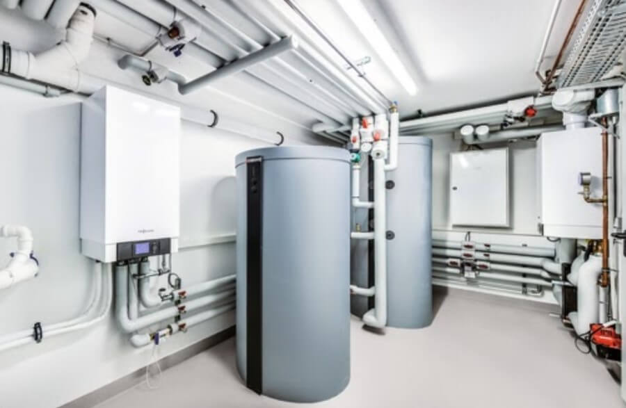 Установка газового котла